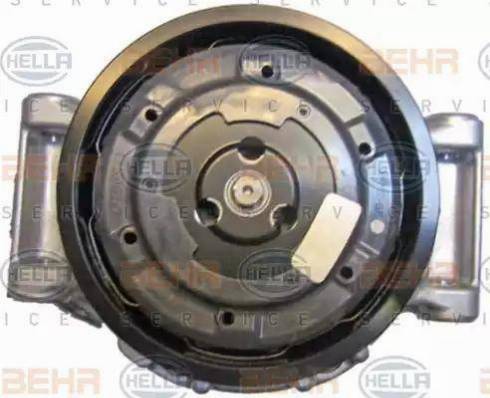 HELLA 8FK 351 340-391 - Compressor, air conditioning autospares.lv