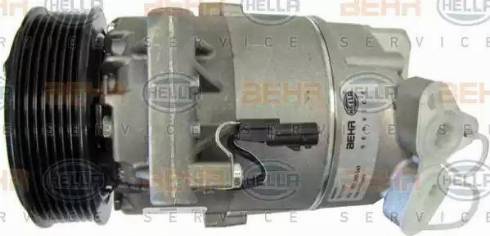 HELLA 8FK 351 340-341 - Compressor, air conditioning autospares.lv