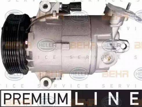 HELLA 8FK 351 340-211 - Compressor, air conditioning autospares.lv