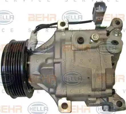 HELLA 8FK 351 340-281 - Compressor, air conditioning autospares.lv