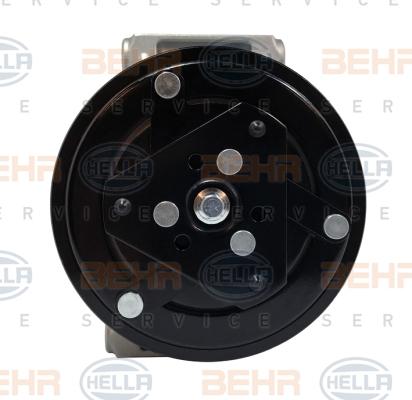 HELLA 8FK 351 340-721 - Compressor, air conditioning autospares.lv