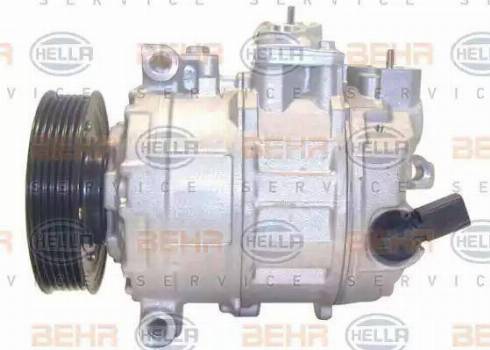 HELLA 8FK 351 316-961 - Compressor, air conditioning autospares.lv