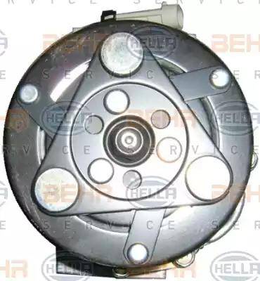 HELLA 8FK 351 316-901 - Compressor, air conditioning autospares.lv