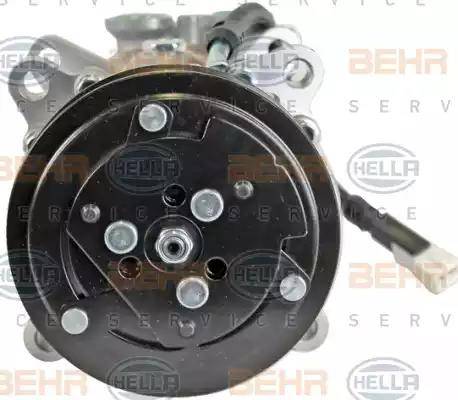 HELLA 8FK 351 316-931 - Compressor, air conditioning autospares.lv