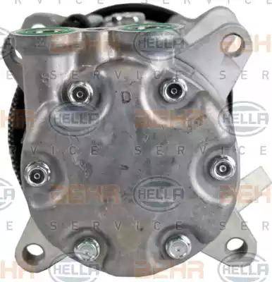 HELLA 8FK 351 316-931 - Compressor, air conditioning autospares.lv