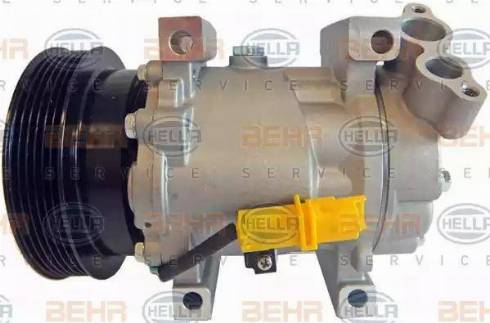 HELLA 8FK 351 316-921 - Compressor, air conditioning autospares.lv