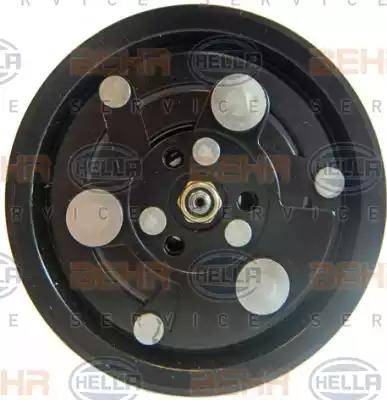 HELLA 8FK 351 316-921 - Compressor, air conditioning autospares.lv