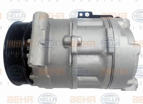 HELLA 8FK 351 316-691 - Compressor, air conditioning autospares.lv