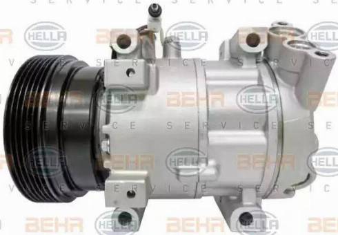 HELLA 8FK 351 316-651 - Compressor, air conditioning autospares.lv