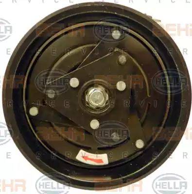 HELLA 8FK 351 316-651 - Compressor, air conditioning autospares.lv