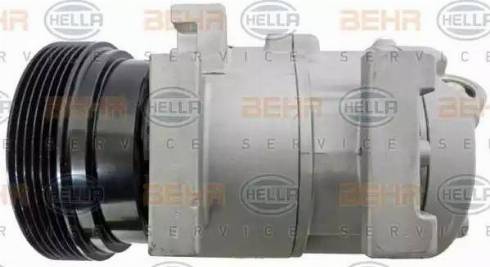 HELLA 8FK 351 316-651 - Compressor, air conditioning autospares.lv