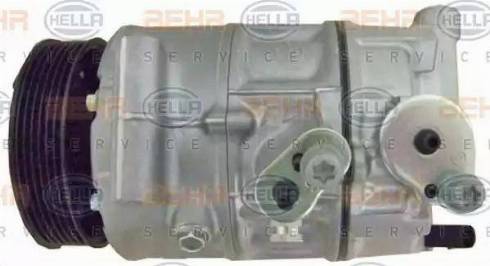 HELLA 8FK 351 316-141 - Compressor, air conditioning autospares.lv