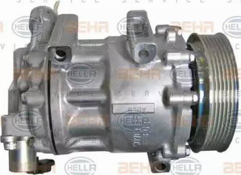 HELLA 8FK 351 316-111 - Compressor, air conditioning autospares.lv