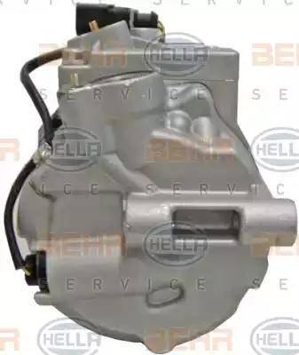 HELLA 8FK 351 316-851 - Compressor, air conditioning autospares.lv