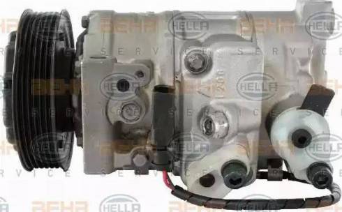 HELLA 8FK 351 316-831 - Compressor, air conditioning autospares.lv