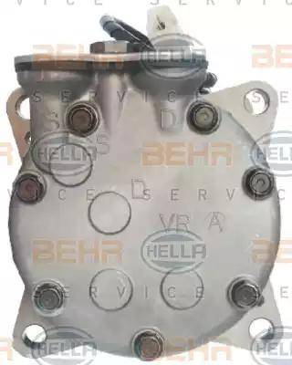 HELLA 8FK 351 316-821 - Compressor, air conditioning autospares.lv