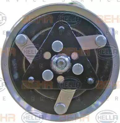 HELLA 8FK 351 316-391 - Compressor, air conditioning autospares.lv