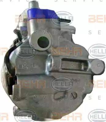 HELLA 8FK 351 316-351 - Compressor, air conditioning autospares.lv