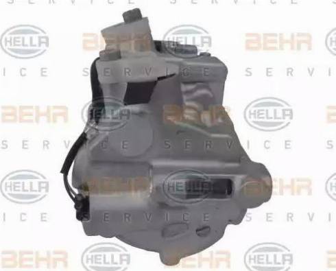 HELLA 8FK 351 316-291 - Compressor, air conditioning autospares.lv