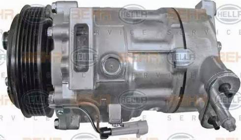 HELLA 8FK 351 316-361 - Compressor, air conditioning autospares.lv