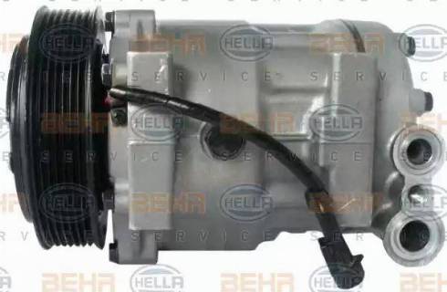 HELLA 8FK 351 316-711 - Compressor, air conditioning autospares.lv