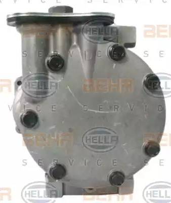 HELLA 8FK 351 316-711 - Compressor, air conditioning autospares.lv