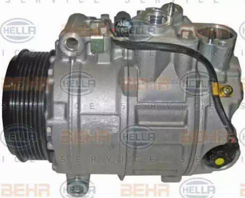 HELLA 8FK 351 316-771 - Compressor, air conditioning autospares.lv