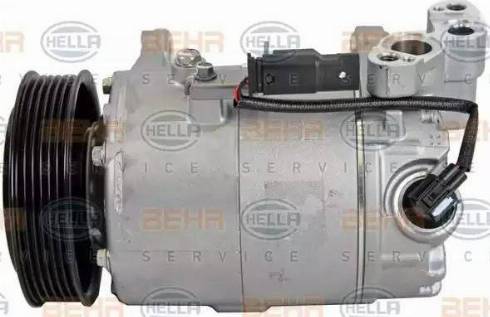 HELLA 8FK 351 339-231 - Compressor, air conditioning autospares.lv