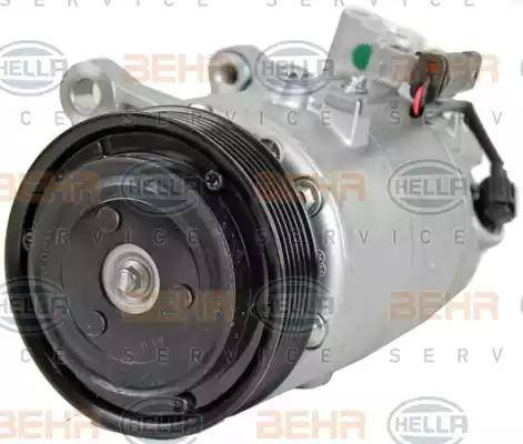 HELLA 8FK 351 339-231 - Compressor, air conditioning autospares.lv