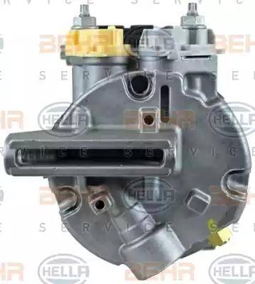 HELLA 8FK 351 339-271 - Compressor, air conditioning autospares.lv