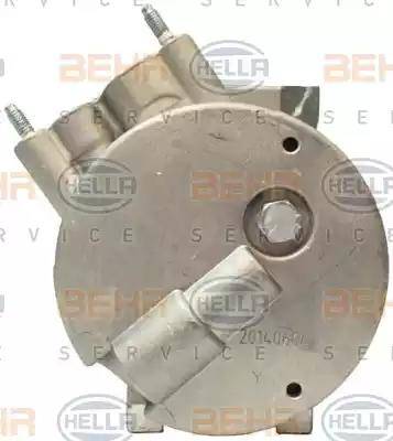 HELLA 8FK 351 334-991 - Compressor, air conditioning autospares.lv