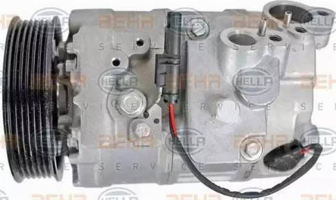 HELLA 8FK 351 334-981 - Compressor, air conditioning autospares.lv