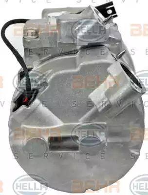 HELLA 8FK 351 334-981 - Compressor, air conditioning autospares.lv