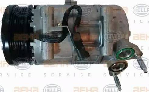 HELLA 8FK 351 334-931 - Compressor, air conditioning autospares.lv