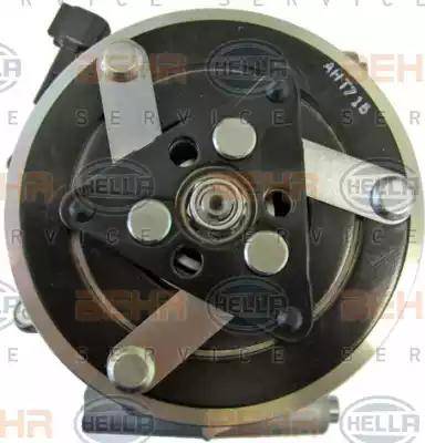 HELLA 8FK 351 334-401 - Compressor, air conditioning autospares.lv