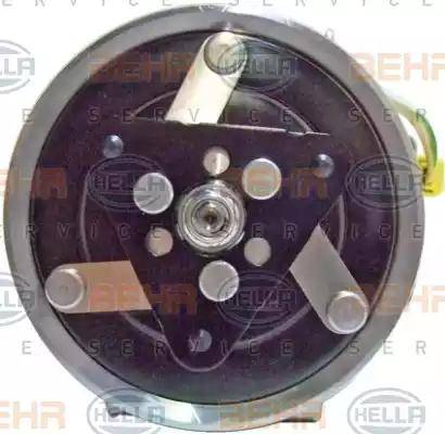 HELLA 8FK 351 334-191 - Compressor, air conditioning autospares.lv