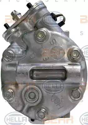 HELLA 8FK 351 334-141 - Compressor, air conditioning autospares.lv