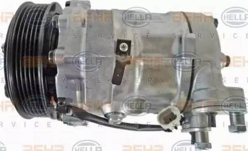 HELLA 8FK 351 334-151 - Compressor, air conditioning autospares.lv