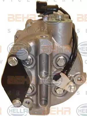 HELLA 8FK 351 334-111 - Compressor, air conditioning autospares.lv