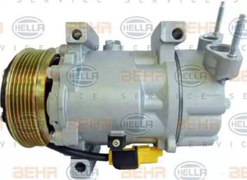 HELLA 8FK 351 322-901 - Compressor, air conditioning autospares.lv