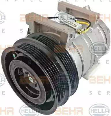 HELLA 8FK 351 322-931 - Compressor, air conditioning autospares.lv