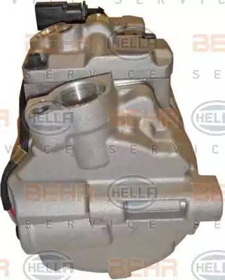 HELLA 8FK 351 322-971 - Compressor, air conditioning autospares.lv