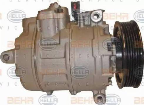 HELLA 8FK 351 322-971 - Compressor, air conditioning autospares.lv