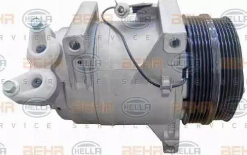 HELLA 8FK 351 322-431 - Compressor, air conditioning autospares.lv