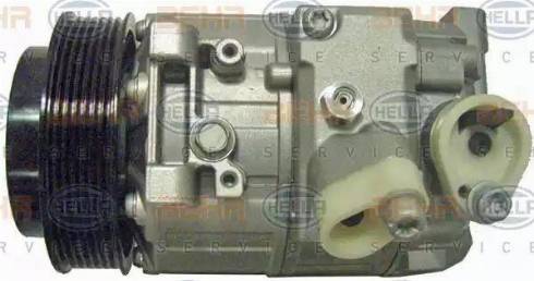 HELLA 8FK 351 322-921 - Compressor, air conditioning autospares.lv