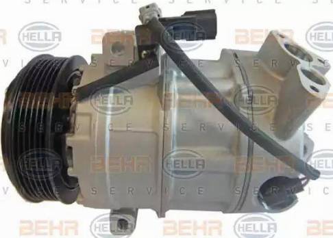 HELLA 8FK 351 322-641 - Compressor, air conditioning autospares.lv