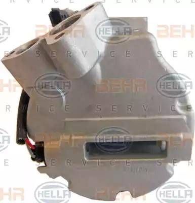 HELLA 8FK 351 322-661 - Compressor, air conditioning autospares.lv