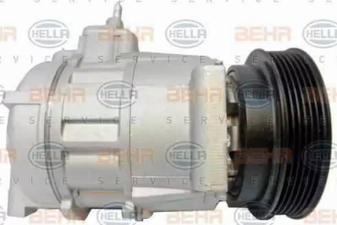 HELLA 8FK 351 322-671 - Compressor, air conditioning autospares.lv