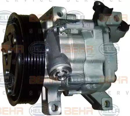 HELLA 8FK 351 322-021 - Compressor, air conditioning autospares.lv