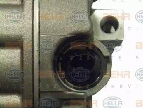 HELLA 8FK 351 322-111 - Compressor, air conditioning autospares.lv